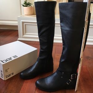 NEW Bar III boots, Navy, size 7.5